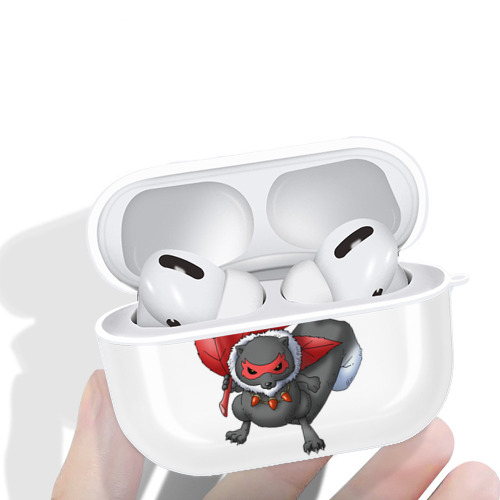 ドラゴンクエスト Doragon Kuesuto Dragon Quest 【AirPods Pro用】ハードシェル保護ケース 耐衝撃・防指紋・カラビナ付き商品仕様