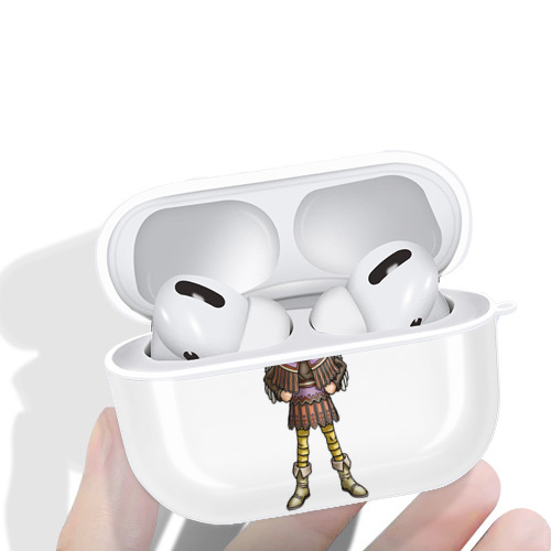 ドラゴンクエスト Doragon Kuesuto Dragon Quest 【AirPods Pro用】ハードシェル保護ケース 耐衝撃・防指紋・カラビナ付き商品仕様