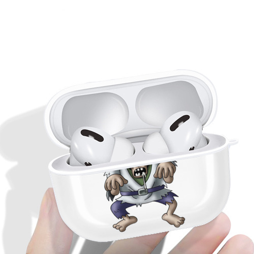 ドラゴンクエスト Doragon Kuesuto Dragon Quest 【AirPods Pro用】ハードシェル保護ケース 耐衝撃・防指紋・カラビナ付き商品仕様
