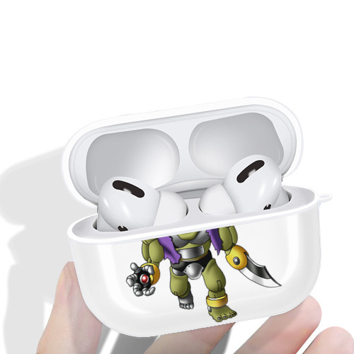ドラゴンクエスト Doragon Kuesuto Dragon Quest 【AirPods Pro用】ハードシェル保護ケース 耐衝撃・防指紋・カラビナ付き商品仕様