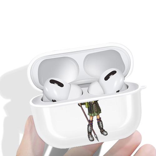 ドラゴンクエスト Doragon Kuesuto Dragon Quest 【AirPods Pro用】ハードシェル保護ケース 耐衝撃・防指紋・カラビナ付き商品仕様
