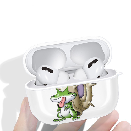 ドラゴンクエスト Doragon Kuesuto Dragon Quest 【AirPods Pro用】ハードシェル保護ケース 耐衝撃・防指紋・カラビナ付き商品仕様