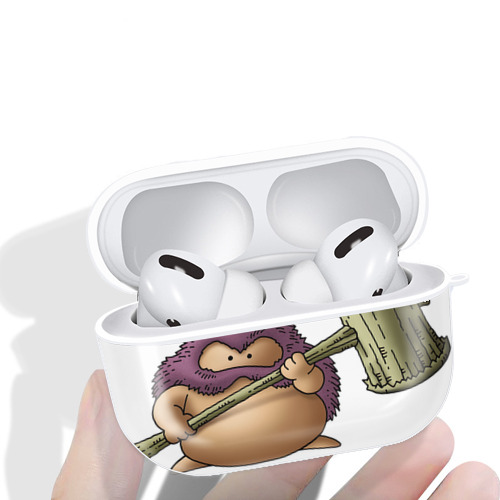 ドラゴンクエスト Doragon Kuesuto Dragon Quest 【AirPods Pro用】ハードシェル保護ケース 耐衝撃・防指紋・カラビナ付き商品仕様