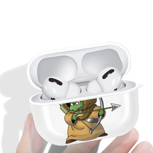 ドラゴンクエスト Doragon Kuesuto Dragon Quest 【AirPods Pro用】ハードシェル保護ケース 耐衝撃・防指紋・カラビナ付き商品仕様