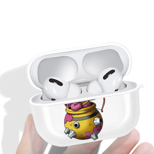 ドラゴンクエスト Doragon Kuesuto Dragon Quest 【AirPods Pro用】ハードシェル保護ケース 耐衝撃・防指紋・カラビナ付き商品仕様