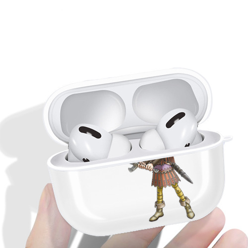 ドラゴンクエスト Doragon Kuesuto Dragon Quest 【AirPods Pro用】ハードシェル保護ケース 耐衝撃・防指紋・カラビナ付き商品仕様
