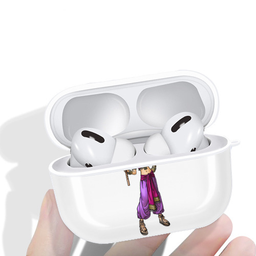 ドラゴンクエスト Doragon Kuesuto Dragon Quest 【AirPods Pro用】ハードシェル保護ケース 耐衝撃・防指紋・カラビナ付き商品仕様