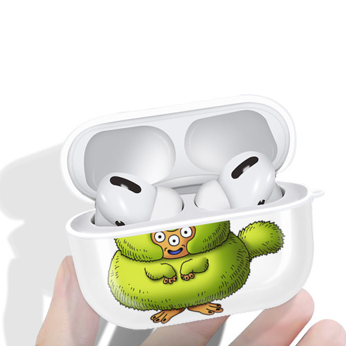 ドラゴンクエスト Doragon Kuesuto Dragon Quest 【AirPods Pro用】ハードシェル保護ケース 耐衝撃・防指紋・カラビナ付き商品仕様