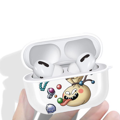 ドラゴンクエスト Doragon Kuesuto Dragon Quest 【AirPods Pro用】ハードシェル保護ケース 耐衝撃・防指紋・カラビナ付き商品仕様