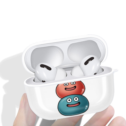 ドラゴンクエスト Doragon Kuesuto Dragon Quest 【AirPods Pro用】ハードシェル保護ケース 耐衝撃・防指紋・カラビナ付き商品仕様