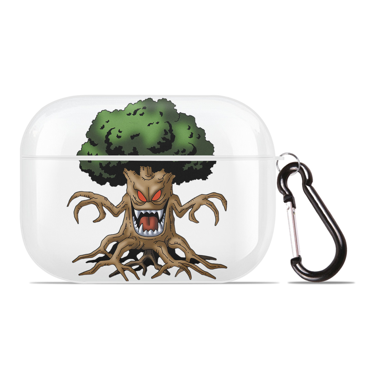 （画像用） ドラゴンクエスト Doragon Kuesuto Dragon Quest 【AirPods Pro用】ハードシェル保護ケース 耐衝撃・防指紋・カラビナ付き商品仕様