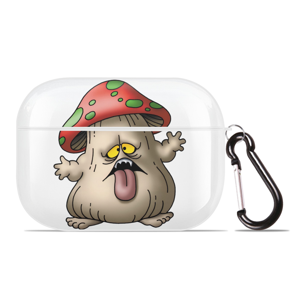 （画像用） ドラゴンクエスト Doragon Kuesuto Dragon Quest 【AirPods Pro用】ハードシェル保護ケース 耐衝撃・防指紋・カラビナ付き商品仕様