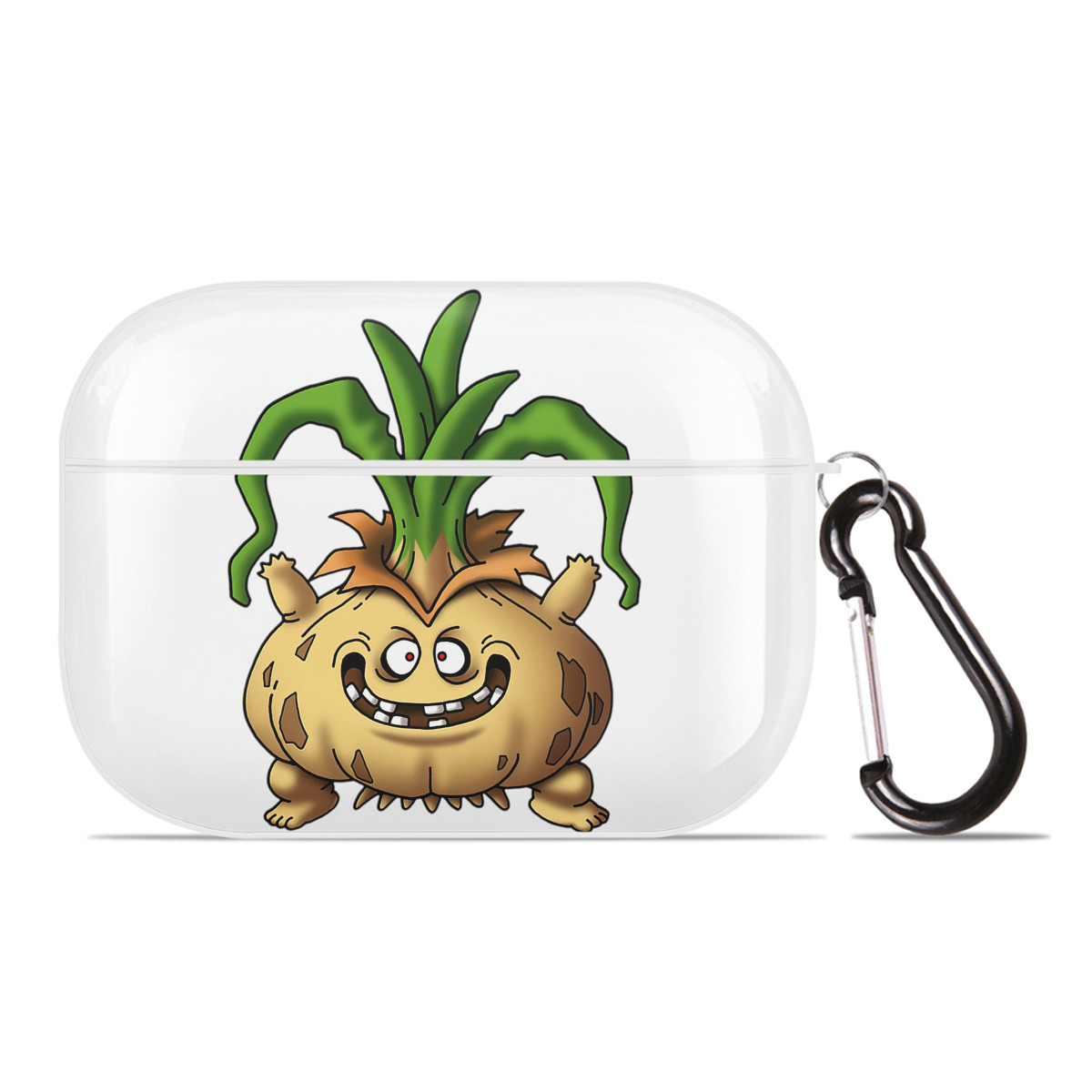 （画像用） ドラゴンクエスト Doragon Kuesuto Dragon Quest 【AirPods Pro用】ハードシェル保護ケース 耐衝撃・防指紋・カラビナ付き商品仕様