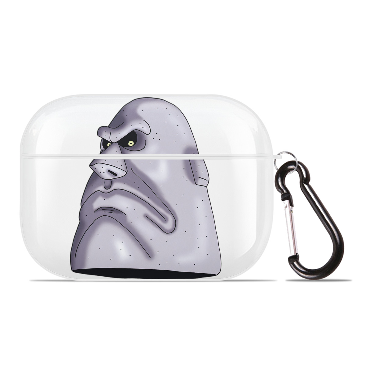（画像用） ドラゴンクエスト Doragon Kuesuto Dragon Quest 【AirPods Pro用】ハードシェル保護ケース 耐衝撃・防指紋・カラビナ付き商品仕様