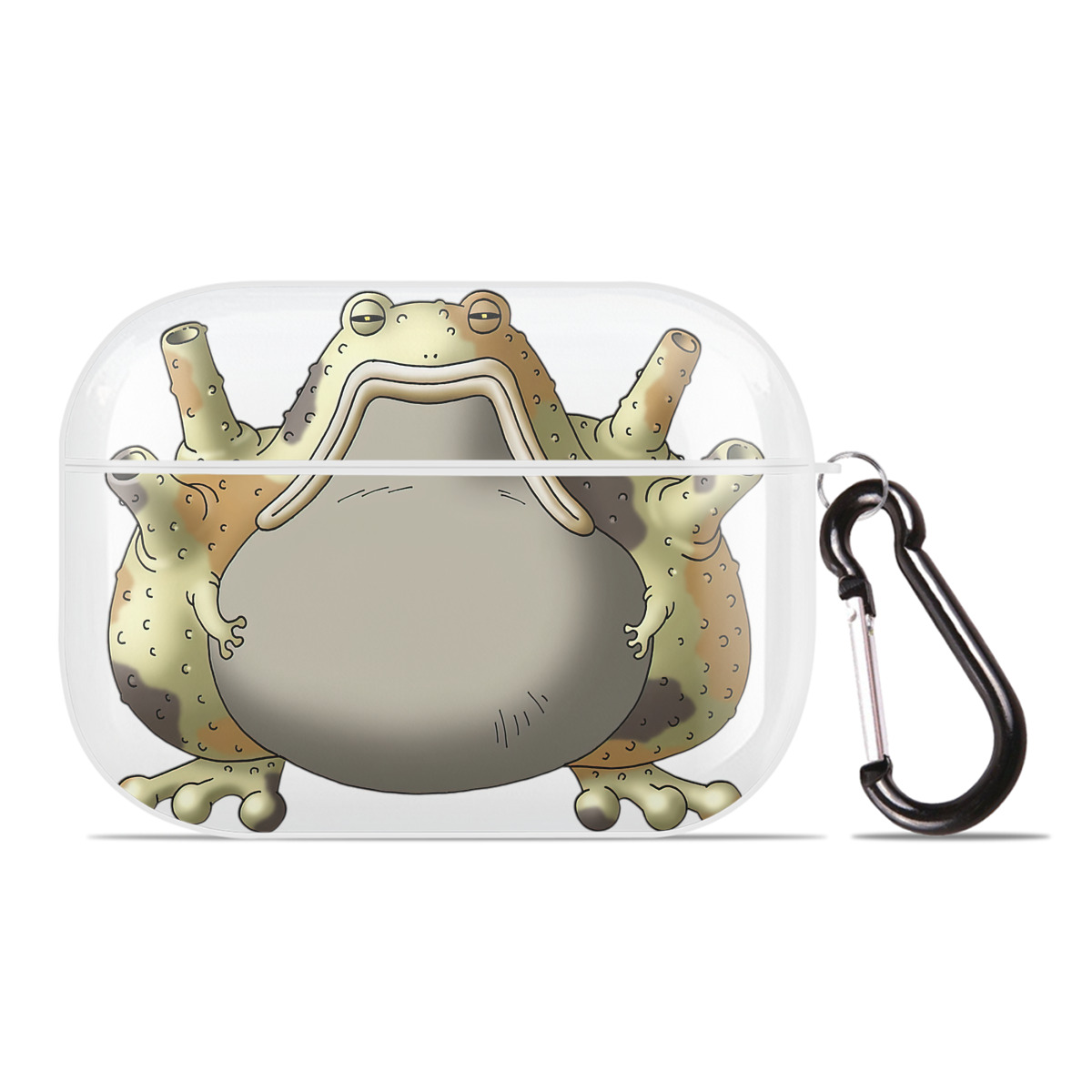 （画像用） ドラゴンクエスト Doragon Kuesuto Dragon Quest 【AirPods Pro用】ハードシェル保護ケース 耐衝撃・防指紋・カラビナ付き商品仕様