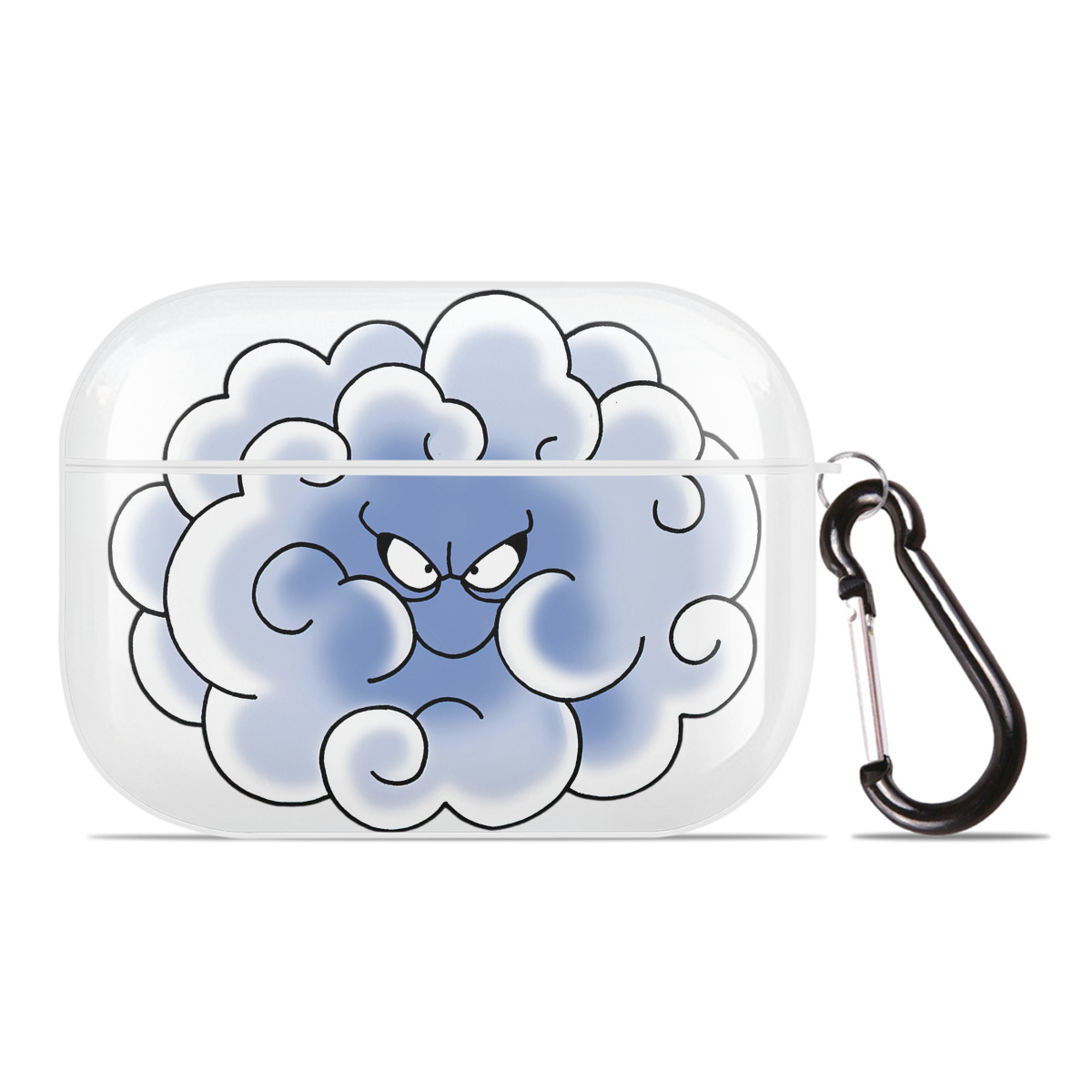 （画像用） ドラゴンクエスト Doragon Kuesuto Dragon Quest 【AirPods Pro用】ハードシェル保護ケース 耐衝撃・防指紋・カラビナ付き商品仕様