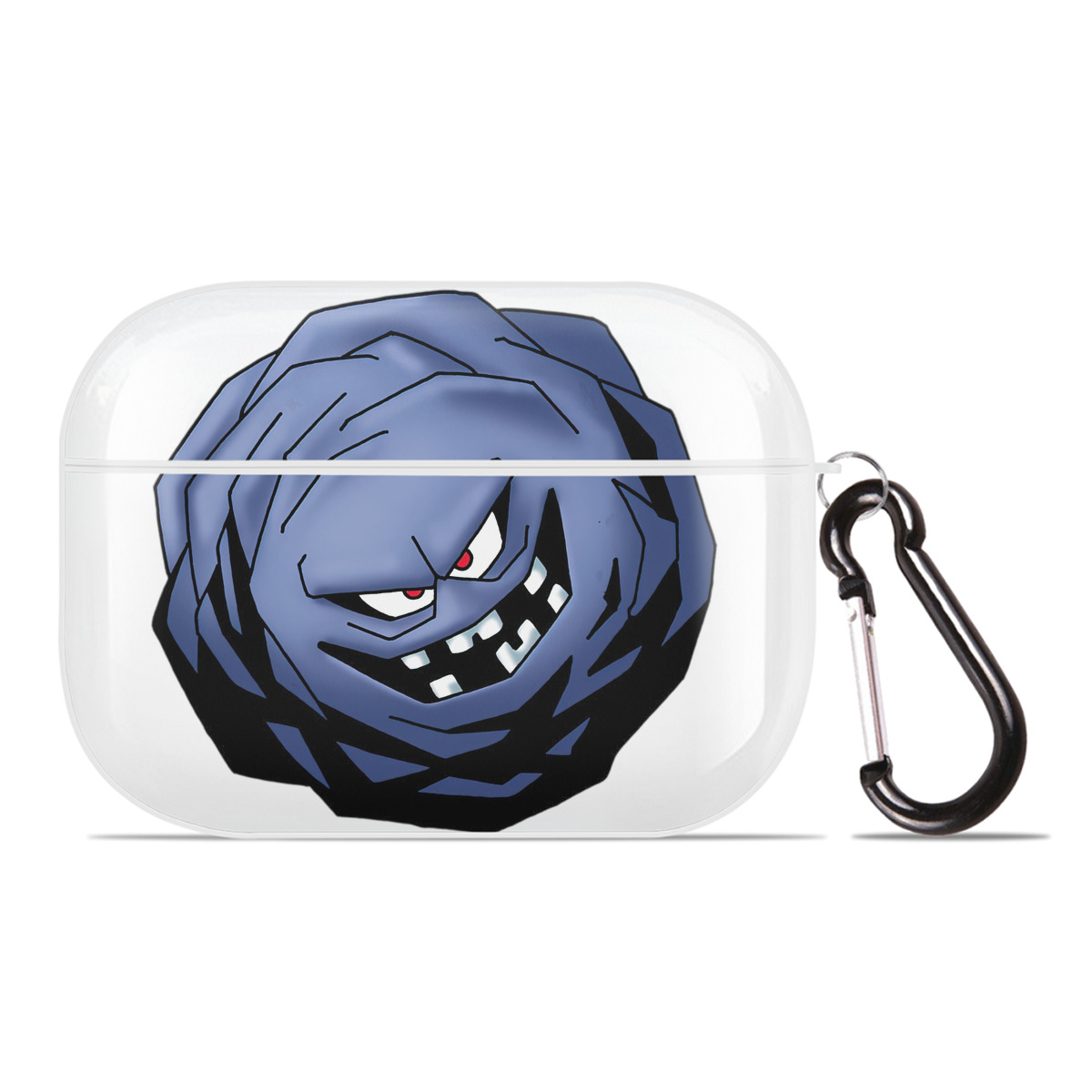 （画像用） ドラゴンクエスト Doragon Kuesuto Dragon Quest 【AirPods Pro用】ハードシェル保護ケース 耐衝撃・防指紋・カラビナ付き商品仕様