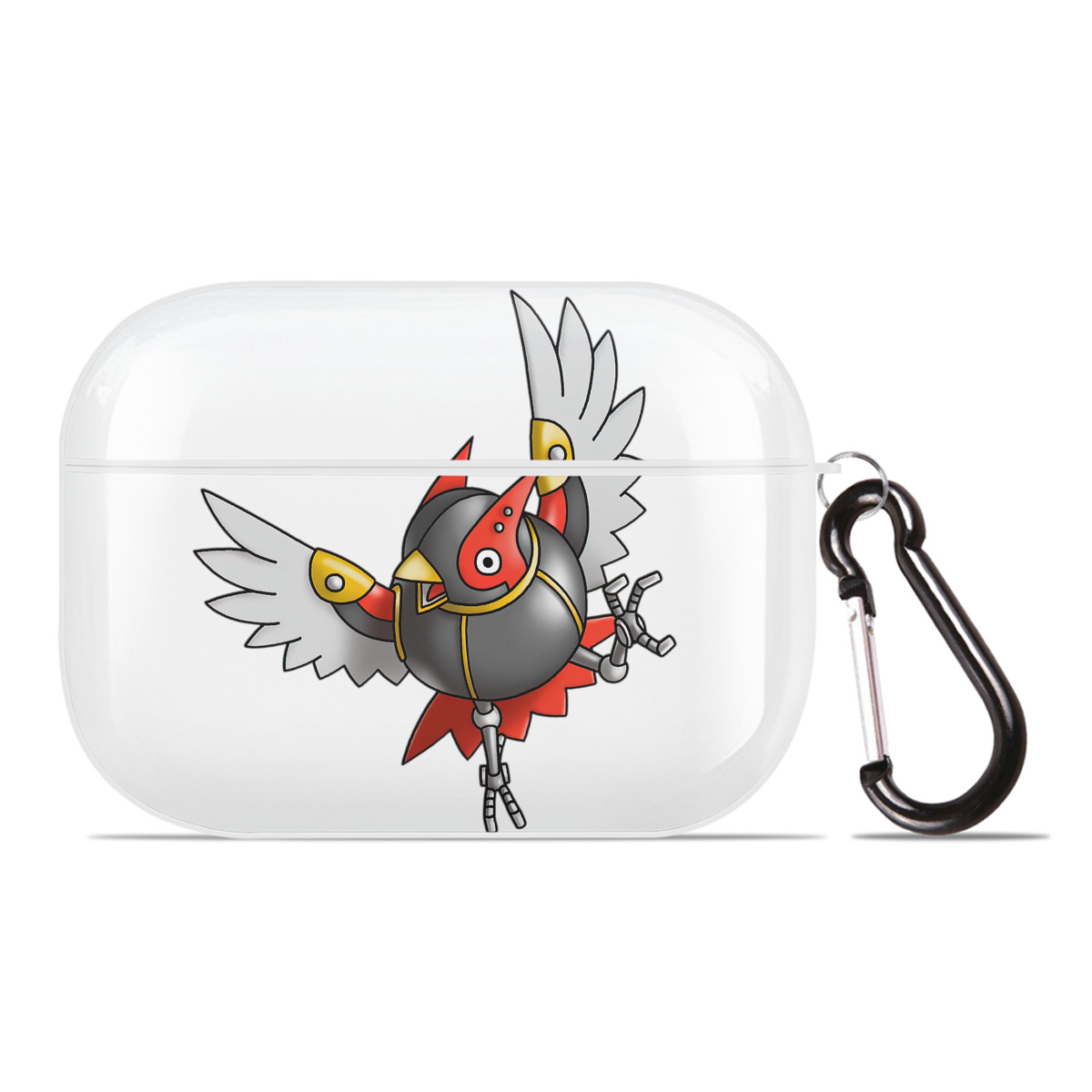 （画像用） ドラゴンクエスト Doragon Kuesuto Dragon Quest 【AirPods Pro用】ハードシェル保護ケース 耐衝撃・防指紋・カラビナ付き商品仕様