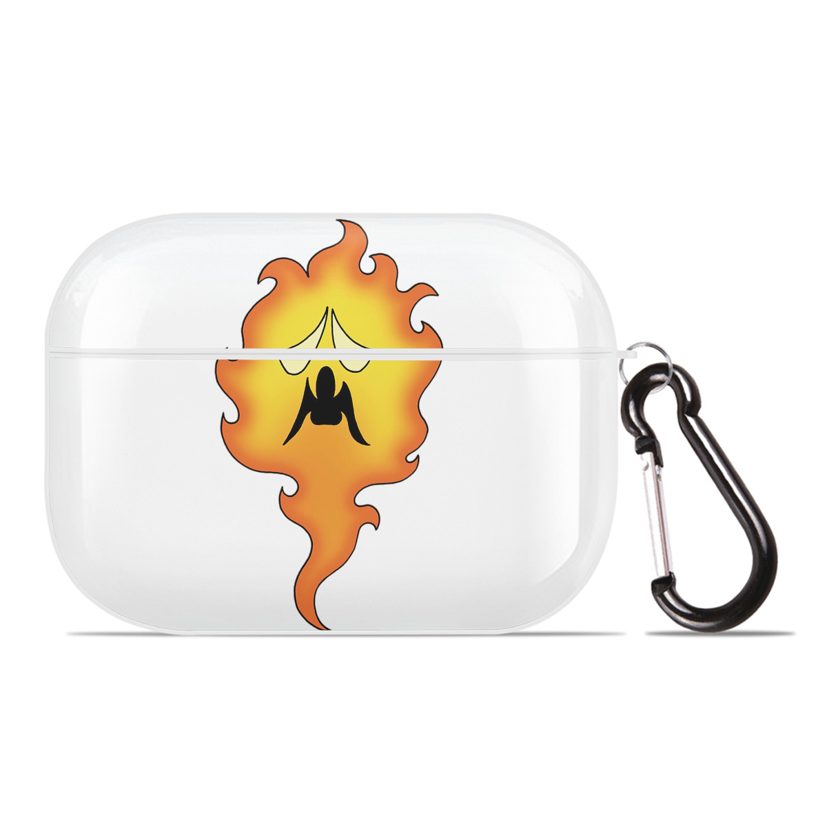 （画像用） ドラゴンクエスト Doragon Kuesuto Dragon Quest 【AirPods Pro用】ハードシェル保護ケース 耐衝撃・防指紋・カラビナ付き商品仕様