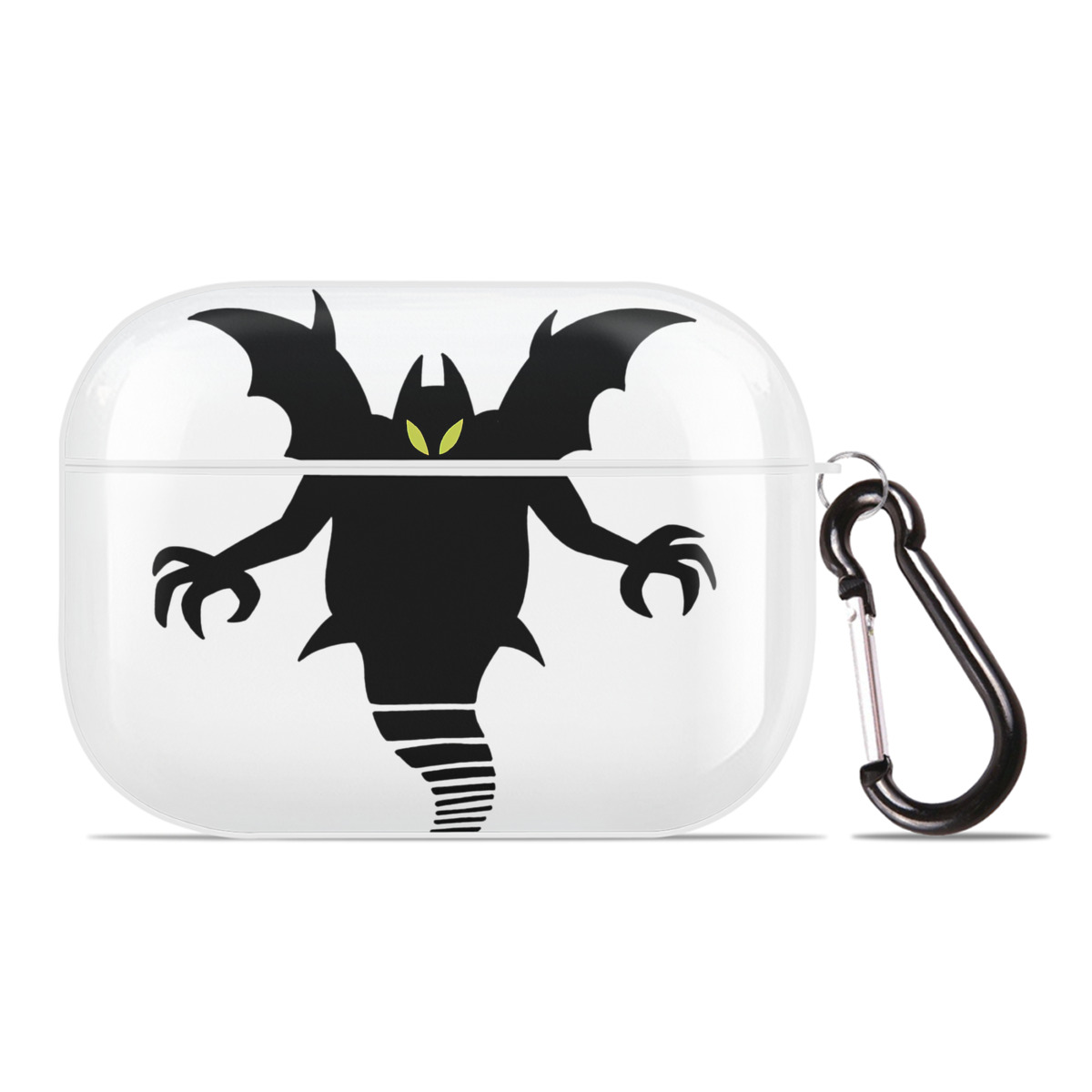 （画像用） ドラゴンクエスト Doragon Kuesuto Dragon Quest 【AirPods Pro用】ハードシェル保護ケース 耐衝撃・防指紋・カラビナ付き商品仕様