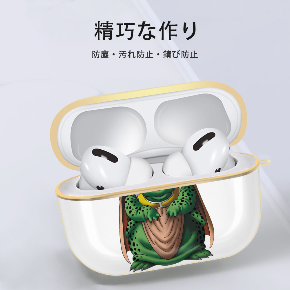 ドラゴンクエスト Doragon Kuesuto Dragon Quest 【AirPods Pro用】ハードシェル保護ケース｜耐衝撃・防指紋・カラビナ付き商品仕様