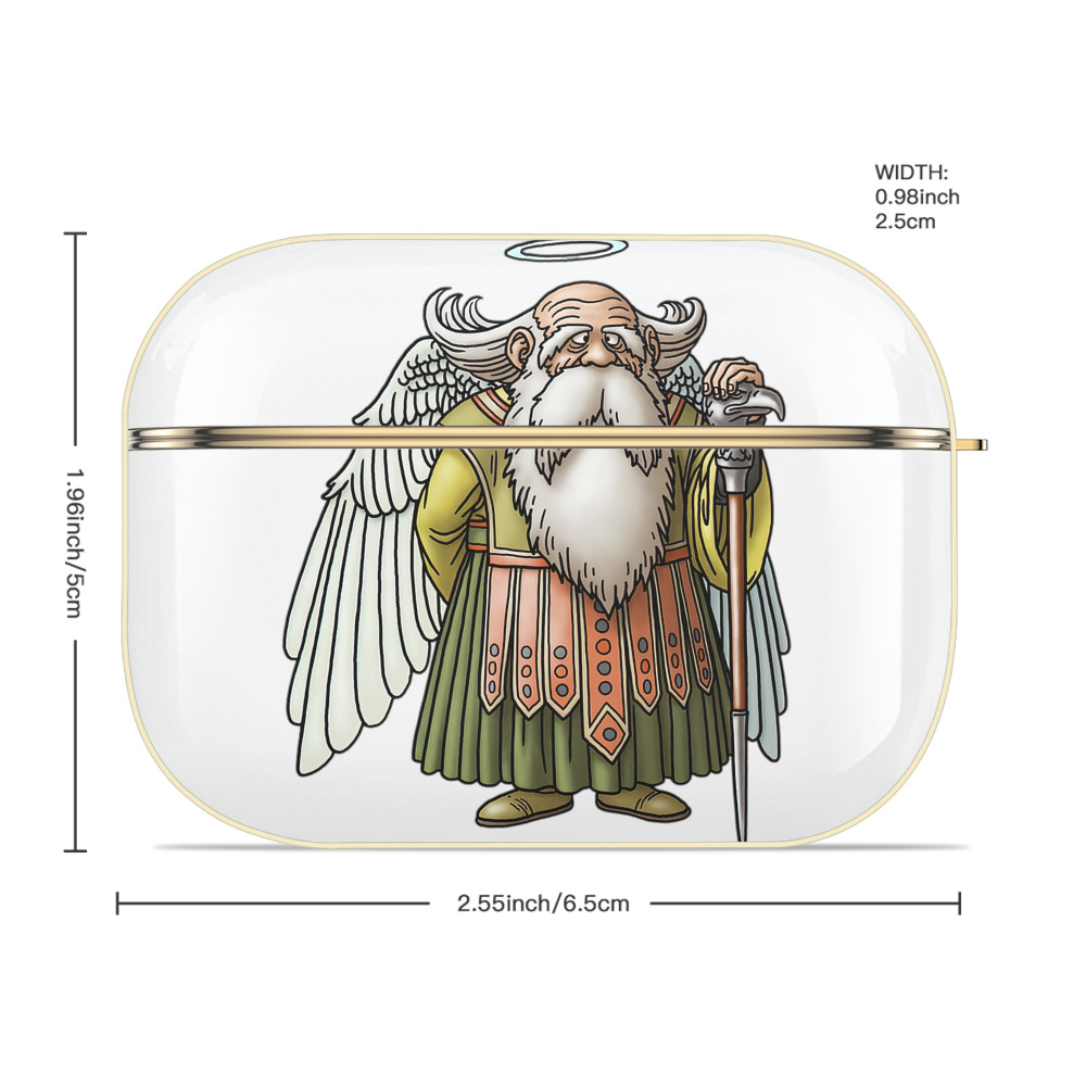ドラゴンクエスト Doragon Kuesuto Dragon Quest 【AirPods Pro用】ハードシェル保護ケース｜耐衝撃・防指紋・カラビナ付き商品仕様