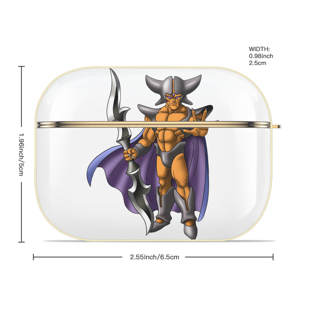 ドラゴンクエスト Doragon Kuesuto Dragon Quest 【AirPods Pro用】ハードシェル保護ケース｜耐衝撃・防指紋・カラビナ付き商品仕様
