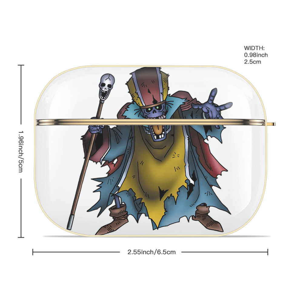 ドラゴンクエスト Doragon Kuesuto Dragon Quest 【AirPods Pro用】ハードシェル保護ケース｜耐衝撃・防指紋・カラビナ付き商品仕様