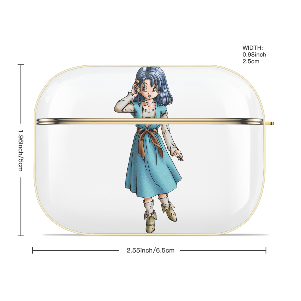 ドラゴンクエスト Doragon Kuesuto Dragon Quest 【AirPods Pro用】ハードシェル保護ケース｜耐衝撃・防指紋・カラビナ付き商品仕様