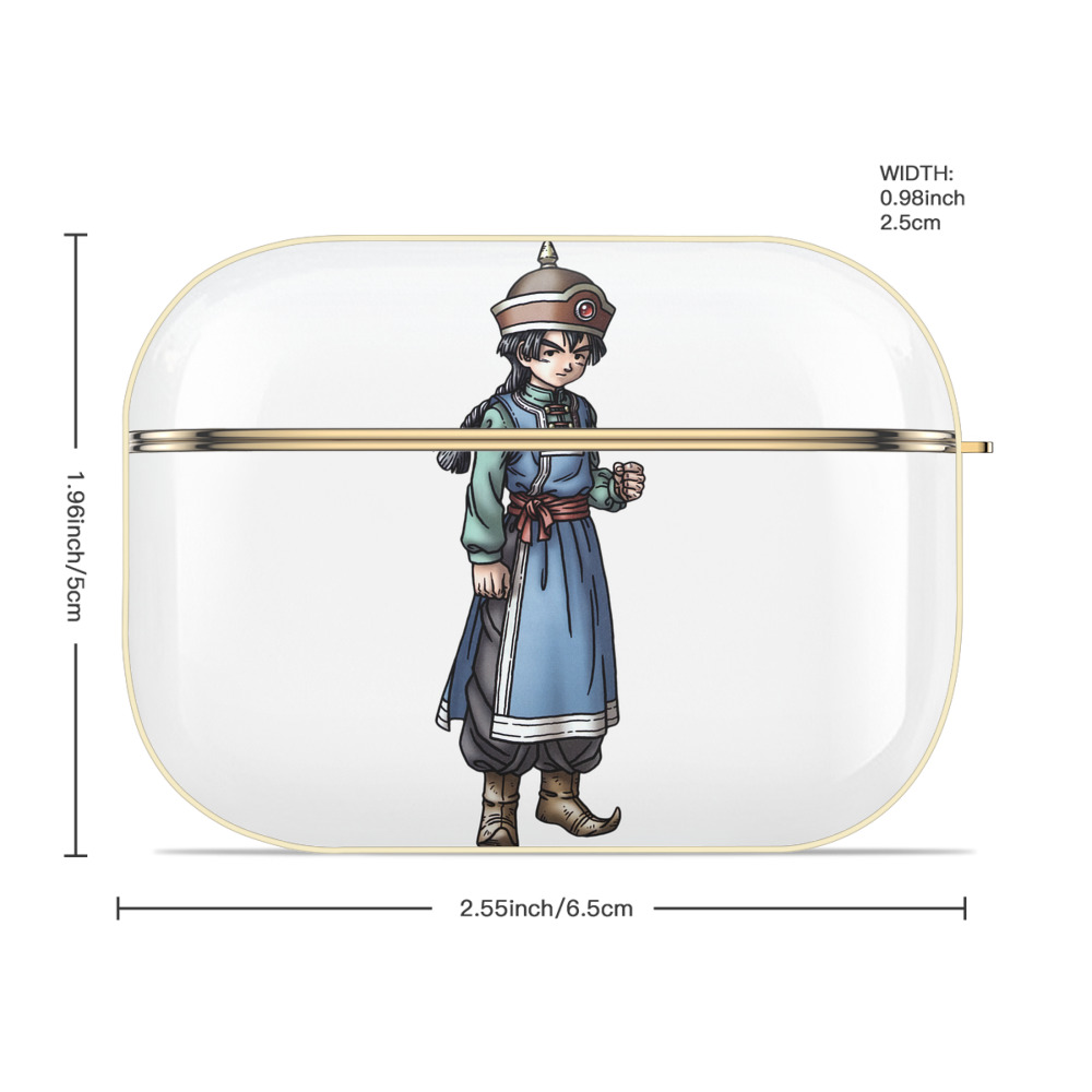 ドラゴンクエスト Doragon Kuesuto Dragon Quest 【AirPods Pro用】ハードシェル保護ケース｜耐衝撃・防指紋・カラビナ付き商品仕様