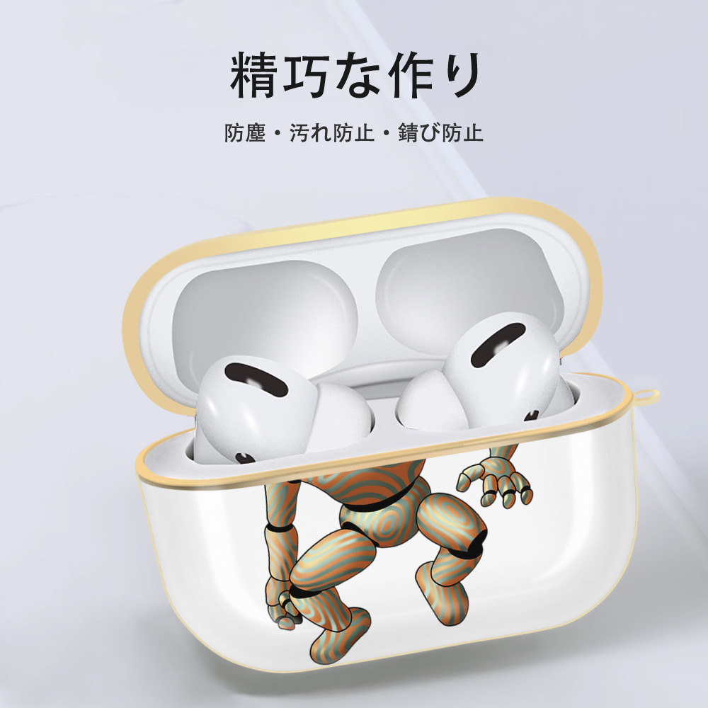 ドラゴンクエスト Doragon Kuesuto Dragon Quest 【AirPods Pro用】ハードシェル保護ケース｜耐衝撃・防指紋・カラビナ付き商品仕様