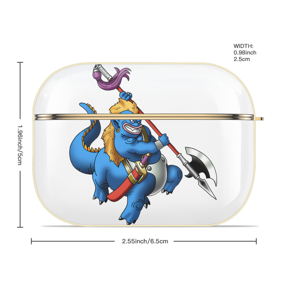 ドラゴンクエスト Doragon Kuesuto Dragon Quest 【AirPods Pro用】ハードシェル保護ケース｜耐衝撃・防指紋・カラビナ付き商品仕様