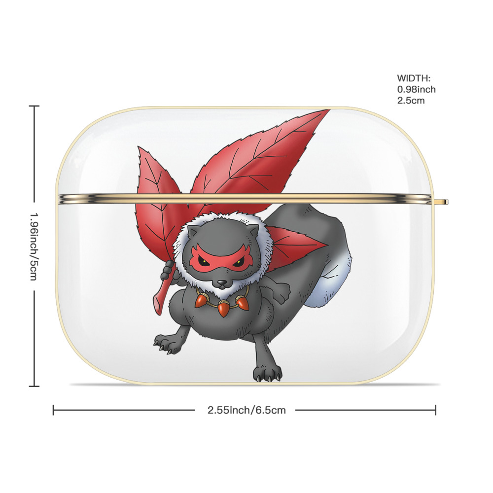 ドラゴンクエスト Doragon Kuesuto Dragon Quest 【AirPods Pro用】ハードシェル保護ケース｜耐衝撃・防指紋・カラビナ付き商品仕様