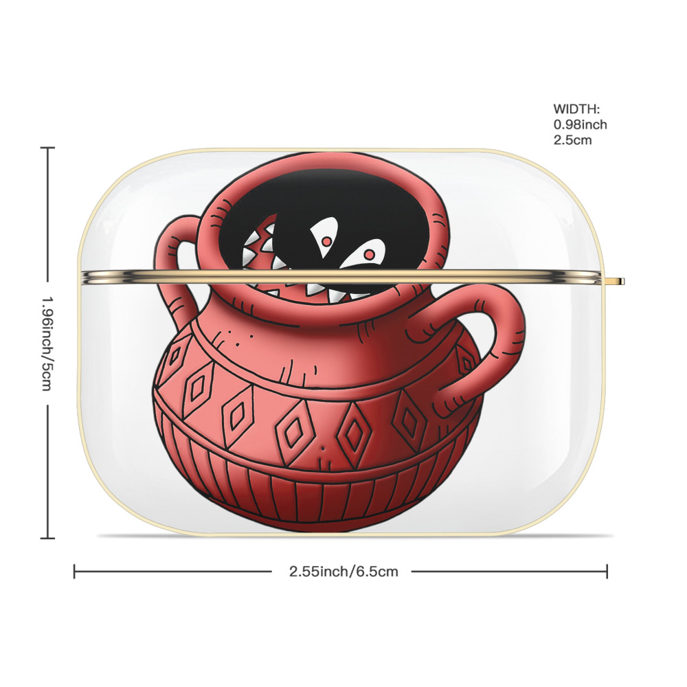 ドラゴンクエスト Doragon Kuesuto Dragon Quest 【AirPods Pro用】ハードシェル保護ケース｜耐衝撃・防指紋・カラビナ付き商品仕様
