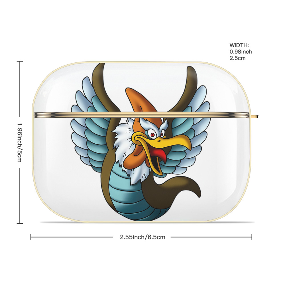 ドラゴンクエスト Doragon Kuesuto Dragon Quest 【AirPods Pro用】ハードシェル保護ケース｜耐衝撃・防指紋・カラビナ付き商品仕様