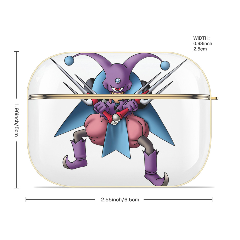 ドラゴンクエスト Doragon Kuesuto Dragon Quest 【AirPods Pro用】ハードシェル保護ケース｜耐衝撃・防指紋・カラビナ付き商品仕様