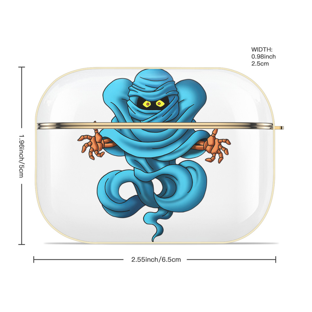 ドラゴンクエスト Doragon Kuesuto Dragon Quest 【AirPods Pro用】ハードシェル保護ケース｜耐衝撃・防指紋・カラビナ付き商品仕様