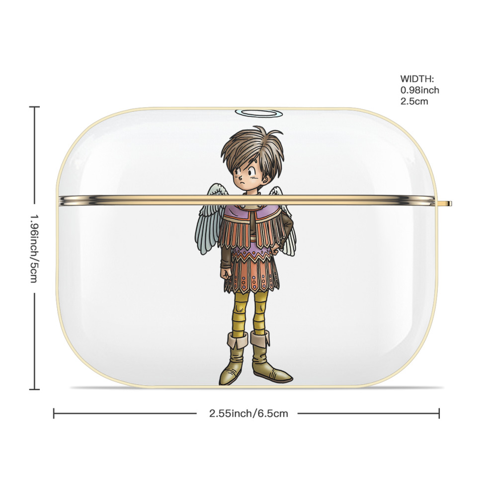 ドラゴンクエスト Doragon Kuesuto Dragon Quest 【AirPods Pro用】ハードシェル保護ケース｜耐衝撃・防指紋・カラビナ付き商品仕様