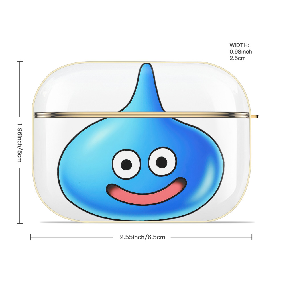 ドラゴンクエスト Doragon Kuesuto Dragon Quest 【AirPods Pro用】ハードシェル保護ケース｜耐衝撃・防指紋・カラビナ付き商品仕様