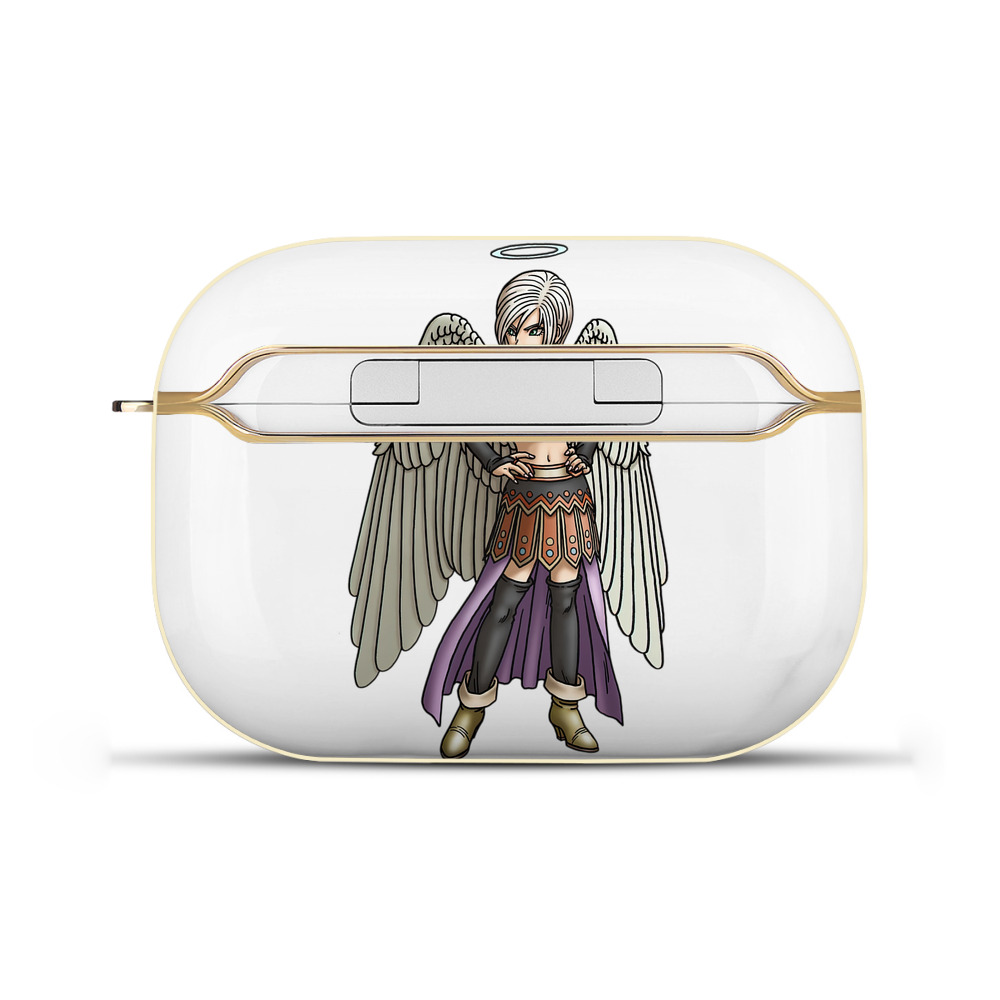 （画像用） ドラゴンクエスト Doragon Kuesuto Dragon Quest 【AirPods Pro用】ハードシェル保護ケース｜耐衝撃・防指紋・カラビナ付き商品仕様