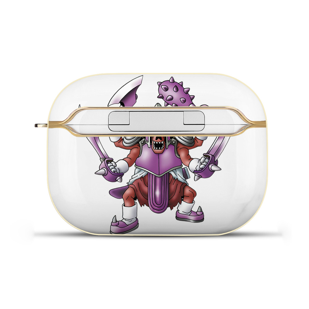 （画像用） ドラゴンクエスト Doragon Kuesuto Dragon Quest 【AirPods Pro用】ハードシェル保護ケース｜耐衝撃・防指紋・カラビナ付き商品仕様