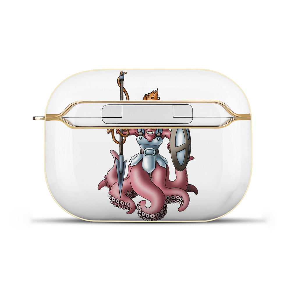 （画像用） ドラゴンクエスト Doragon Kuesuto Dragon Quest 【AirPods Pro用】ハードシェル保護ケース｜耐衝撃・防指紋・カラビナ付き商品仕様