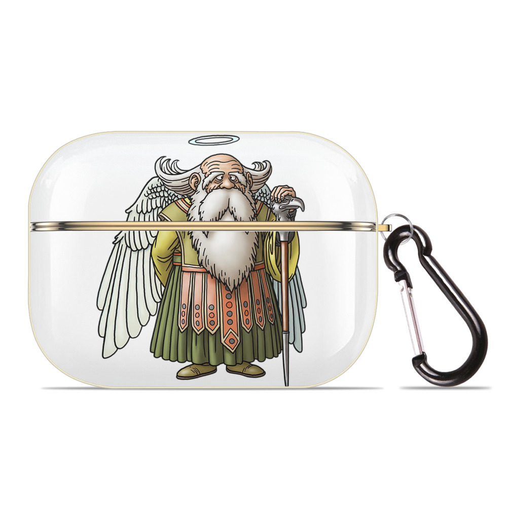 （画像用） ドラゴンクエスト Doragon Kuesuto Dragon Quest 【AirPods Pro用】ハードシェル保護ケース｜耐衝撃・防指紋・カラビナ付き商品仕様