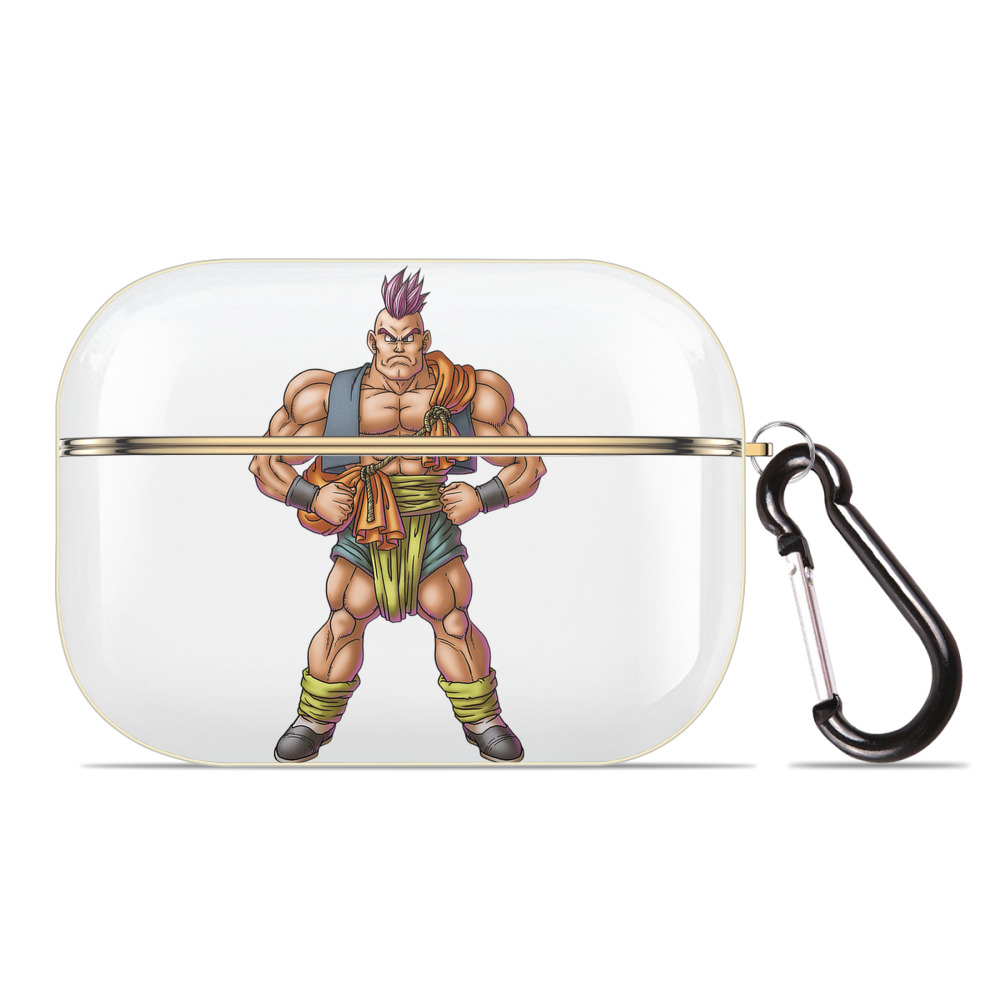 （画像用） ドラゴンクエスト Doragon Kuesuto Dragon Quest 【AirPods Pro用】ハードシェル保護ケース｜耐衝撃・防指紋・カラビナ付き商品仕様