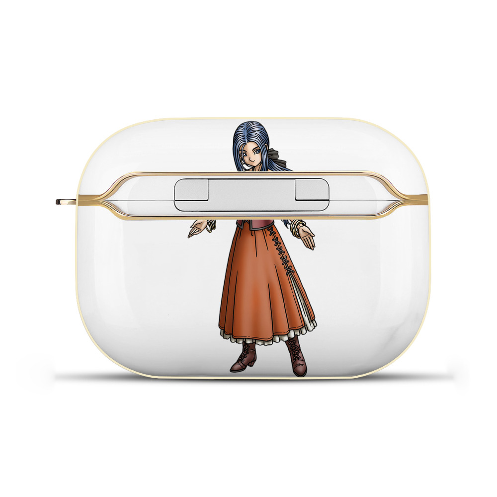 （画像用） ドラゴンクエスト Doragon Kuesuto Dragon Quest 【AirPods Pro用】ハードシェル保護ケース｜耐衝撃・防指紋・カラビナ付き商品仕様