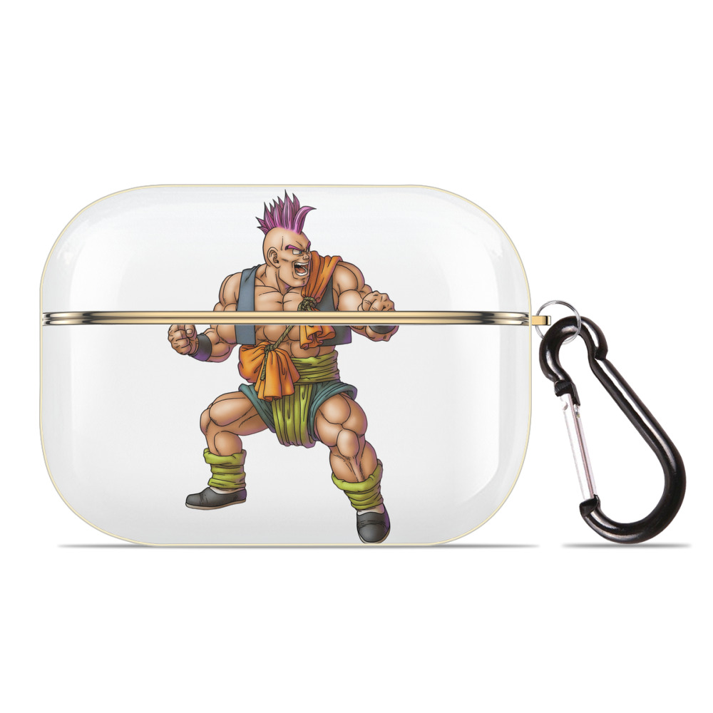 （画像用） ドラゴンクエスト Doragon Kuesuto Dragon Quest 【AirPods Pro用】ハードシェル保護ケース｜耐衝撃・防指紋・カラビナ付き商品仕様