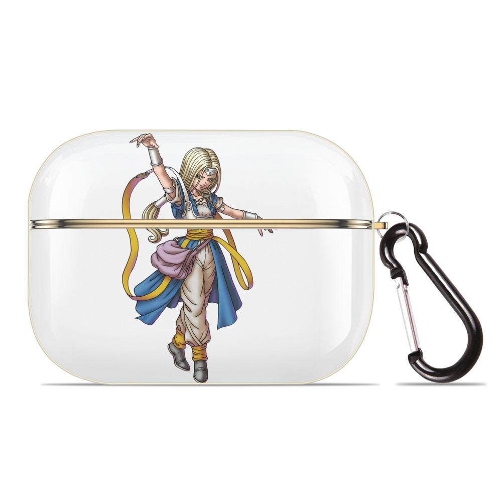 （画像用） ドラゴンクエスト Doragon Kuesuto Dragon Quest 【AirPods Pro用】ハードシェル保護ケース｜耐衝撃・防指紋・カラビナ付き商品仕様