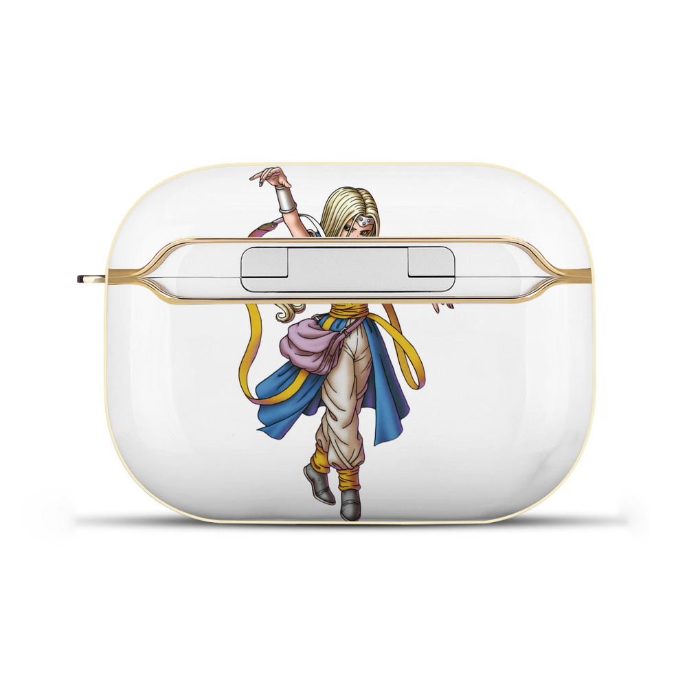 （画像用） ドラゴンクエスト Doragon Kuesuto Dragon Quest 【AirPods Pro用】ハードシェル保護ケース｜耐衝撃・防指紋・カラビナ付き商品仕様
