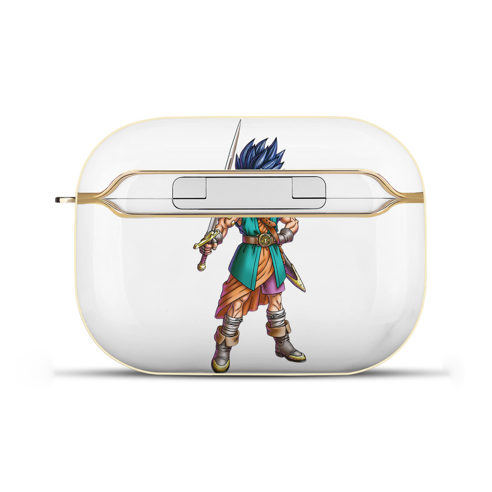 （画像用） ドラゴンクエスト Doragon Kuesuto Dragon Quest 【AirPods Pro用】ハードシェル保護ケース｜耐衝撃・防指紋・カラビナ付き商品仕様