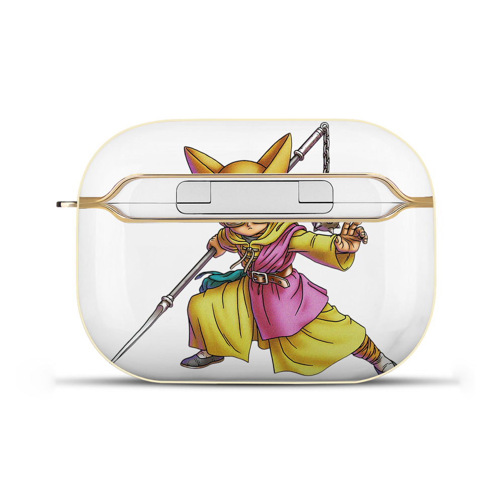 （画像用） ドラゴンクエスト Doragon Kuesuto Dragon Quest 【AirPods Pro用】ハードシェル保護ケース｜耐衝撃・防指紋・カラビナ付き商品仕様